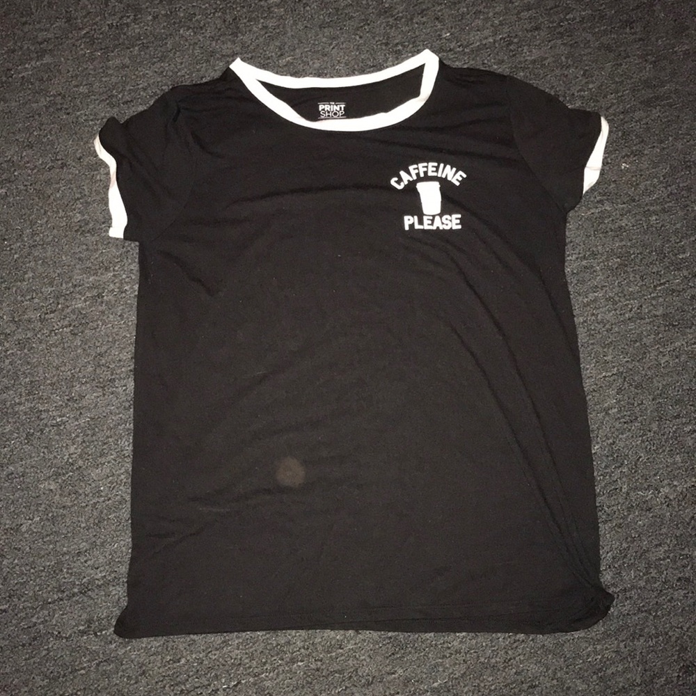 Caffeine please shirt